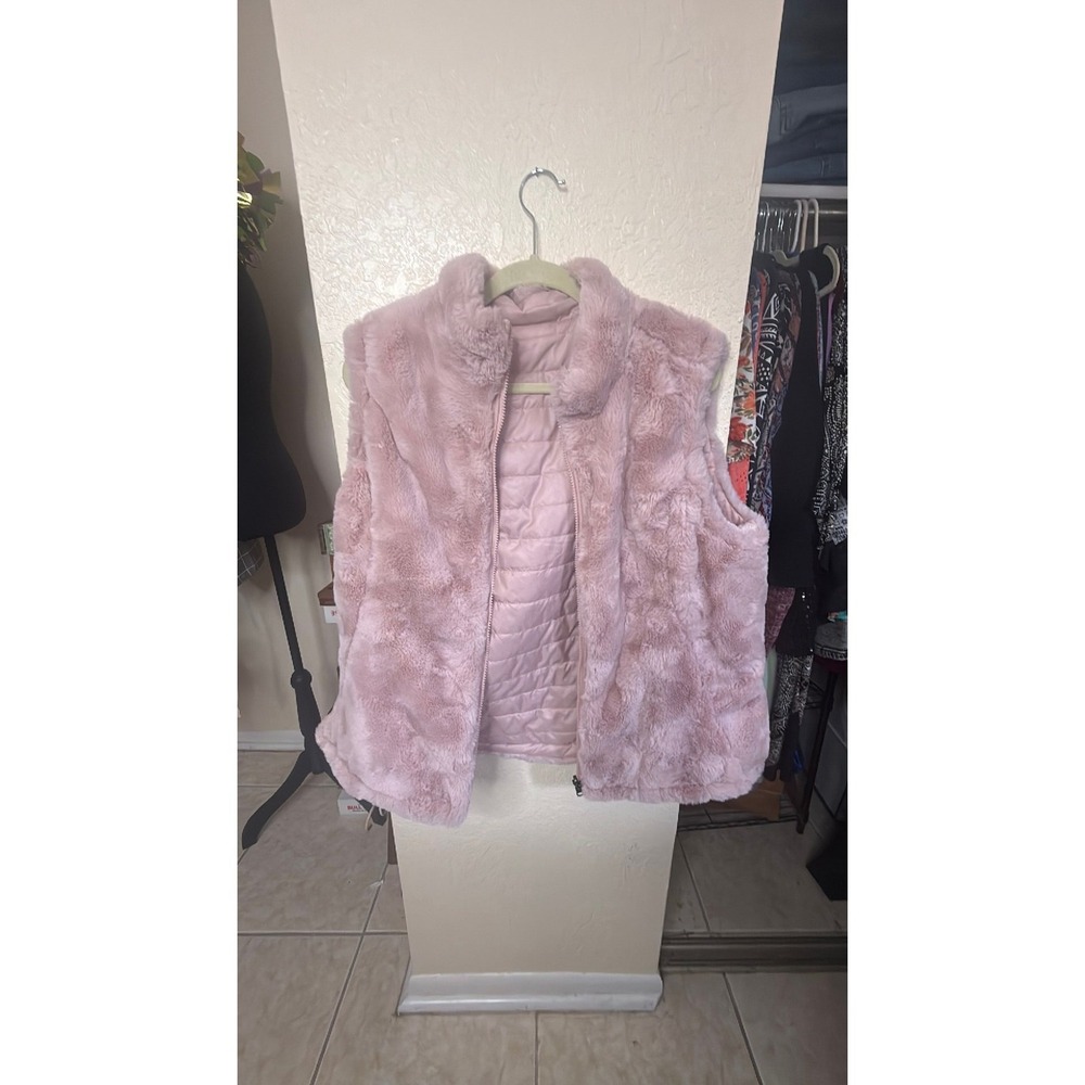 Pink reversible, ski jacket, extra large original by Nicole Miller